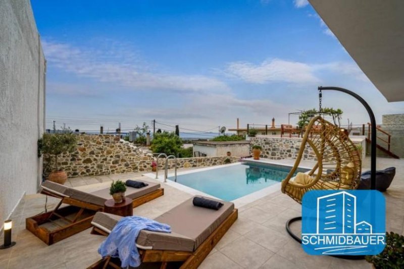 Kalochorafitis Kreta - Wunderschön präsentiertes Haus im idyllischen Dorf Kalohorafitis zu verkaufen Haus kaufen